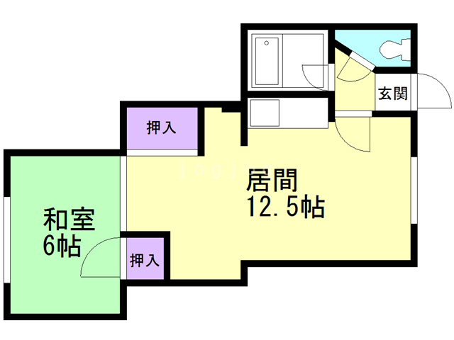 千歳パールマンションの間取り