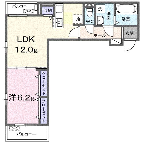 マグノーリエの間取り