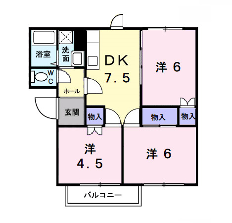 ジョイタカハシの間取り