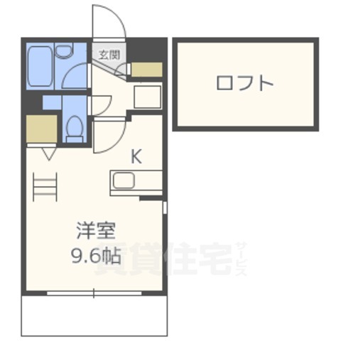 エルグランド清水の間取り