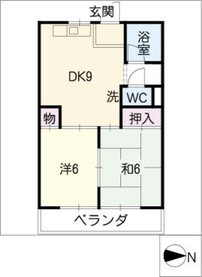 ハイネス扇の間取り