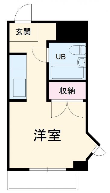 名古屋市名東区名東本通のマンションの間取り