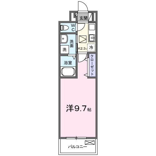 ファースト　スターの間取り