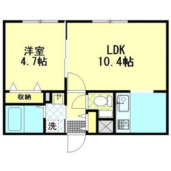 アリエーテ本町の間取り