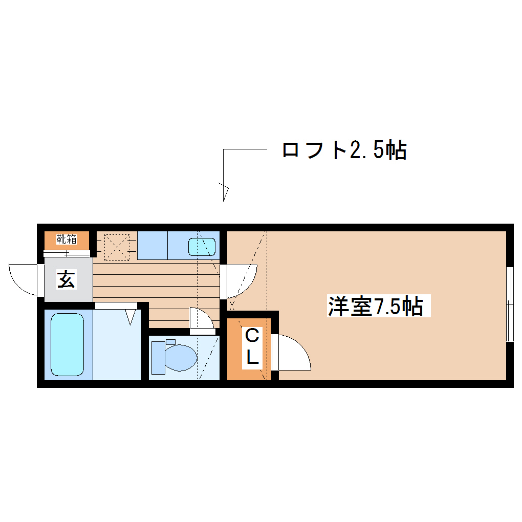 Hill　Fine（ヒル　ファイン）の間取り