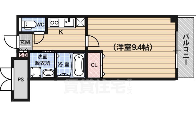 ツインシス御池の間取り