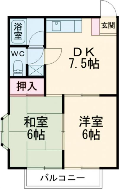 グリーンベルの間取り