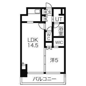 TEADA南6条(ティーダミナミ6ジョウ)の間取り