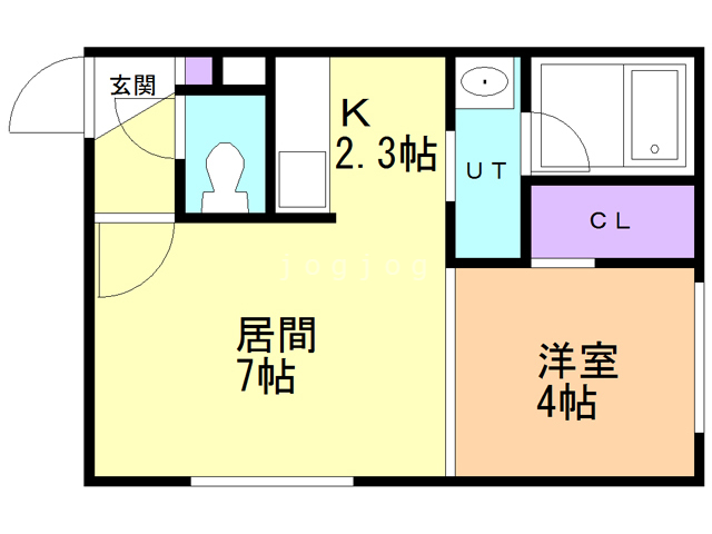 ウインダムヒル南５条の間取り