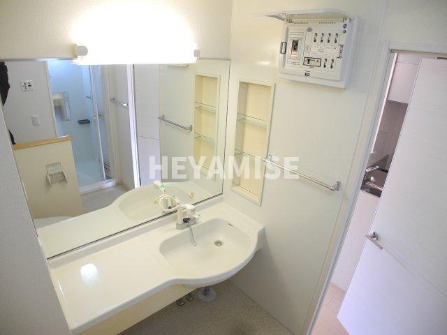 洗面設備　※室内画像は別号室のもの