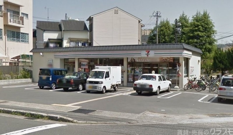 コンビニ　セブンイレブン一乗寺北大丸町店（コンビニ）まで151m
