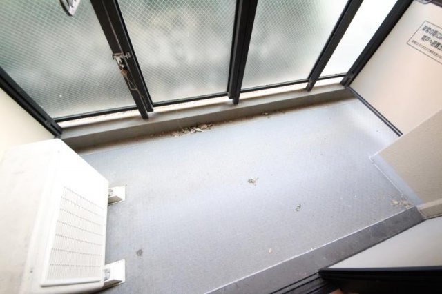 バルコニー　広々としたバルコニーです