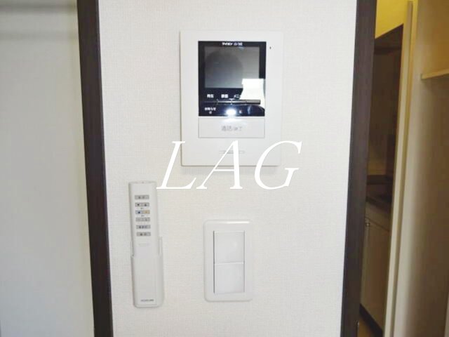 セキュリティ　モニター付きインターフォンです。