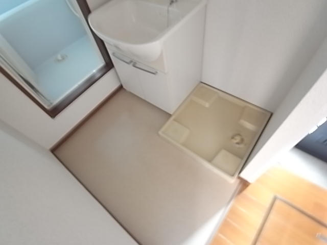 洗面設備　広い洗面スペース