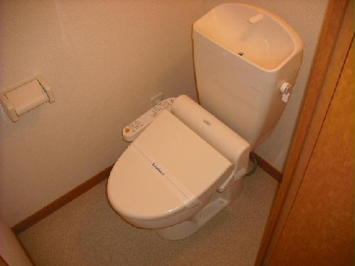 トイレ　温水洗浄便座完備