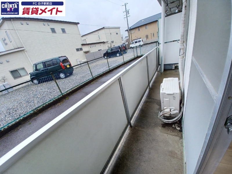 バルコニー　同物件別部屋の写真