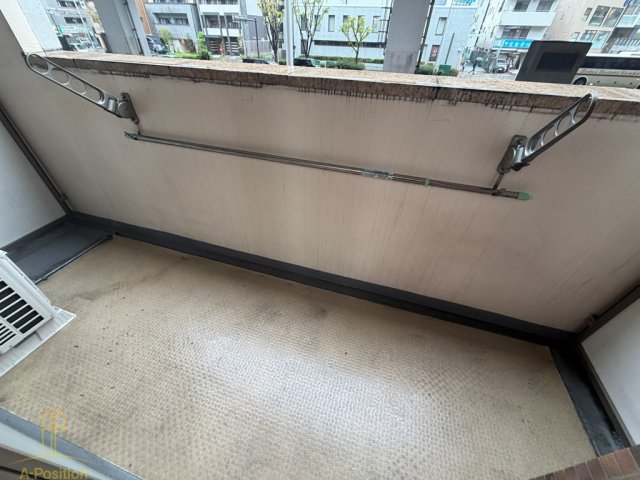 バルコニー　プレサンス難波OCAT前