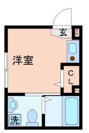 フェリオ押上の間取り写真