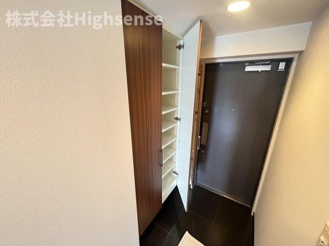 収納　たっぷりとした収納スペースです
