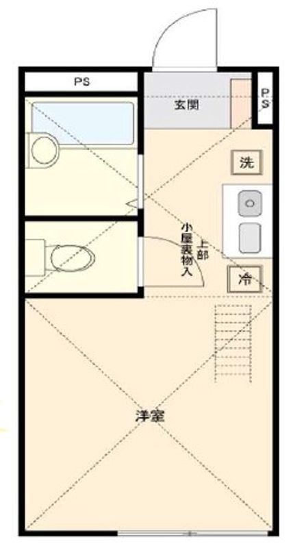 ジョーヌドールの間取り写真