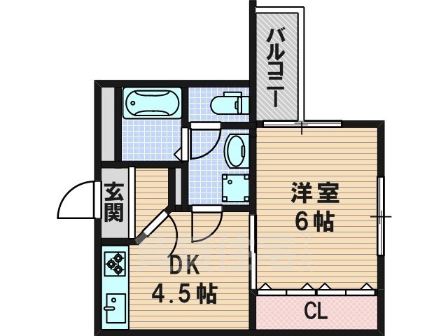 新大阪和光マンションの間取り写真