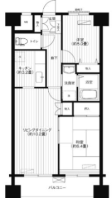 アーバンコート根岸の間取り写真