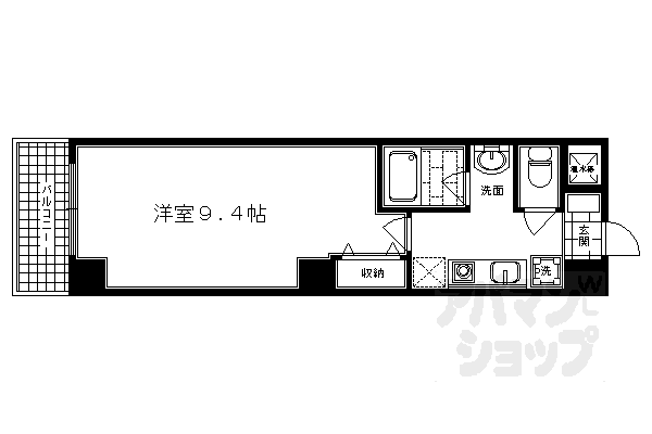 フジテラス東山三条の間取り写真