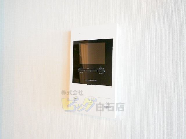 セキュリティ　モニター付きインターホン完備しています♪