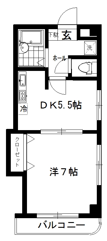 メゾンドジュネスの間取り