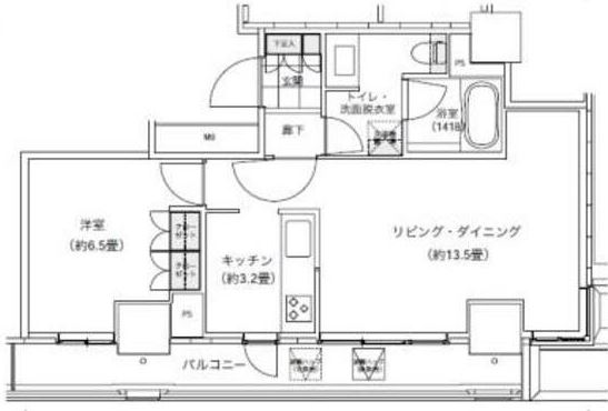 パークキューブ愛宕山タワーの間取り