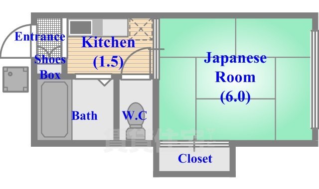 エーデルハイツの間取り