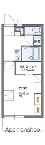レオパレス伊島町2丁目の間取り写真