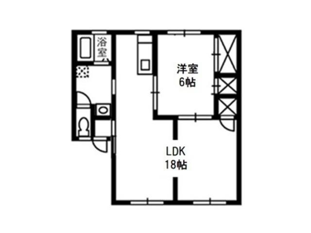 メゾングリンピアAの間取り