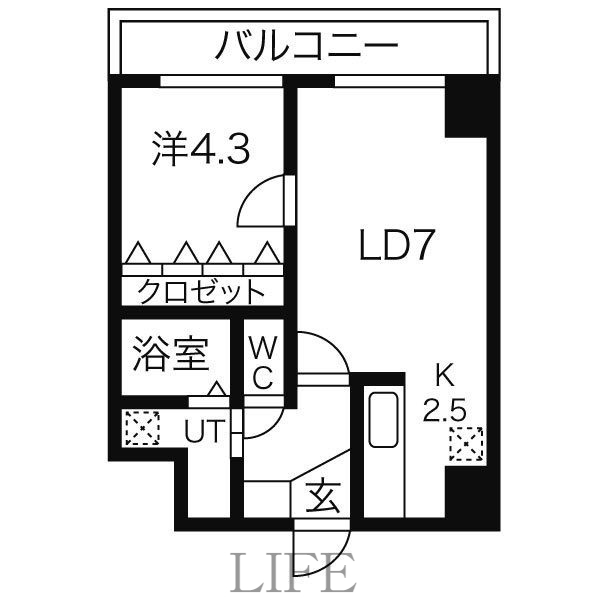 フロムコートの間取り