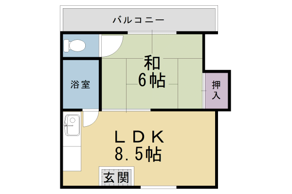 プレアール淀新町の間取り