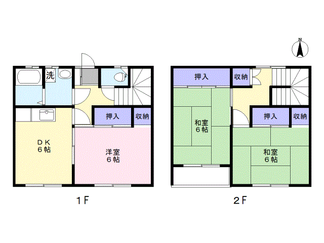 メゾンホワイトの間取り