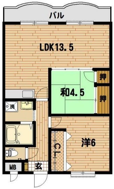 コンフォート榮の間取り