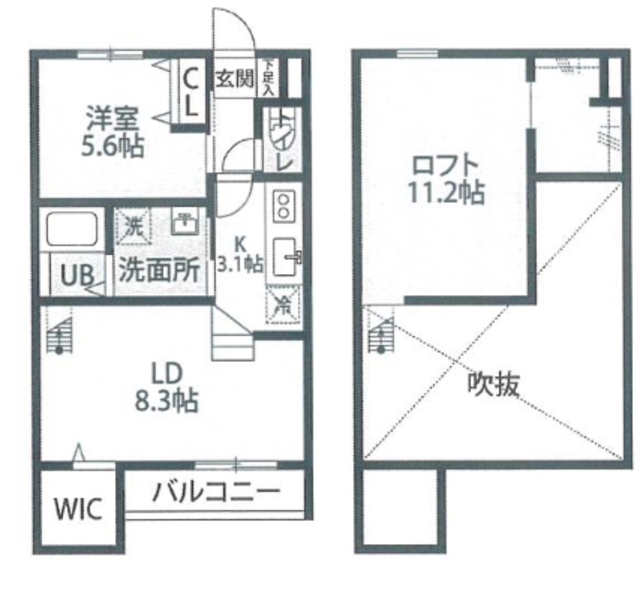 LA・roomの間取り