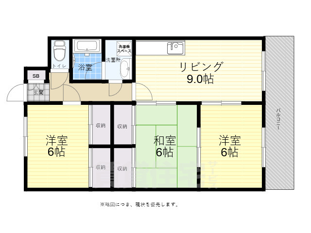 キャッスル林の間取り