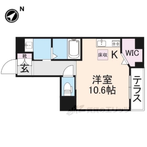 彦根市西今町のマンションの間取り