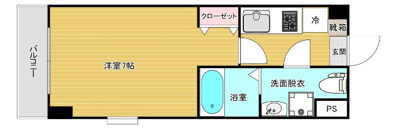 リファレンス照国の間取り