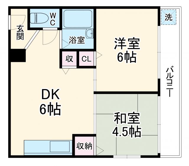 ラ・サルビア桜塚の間取り