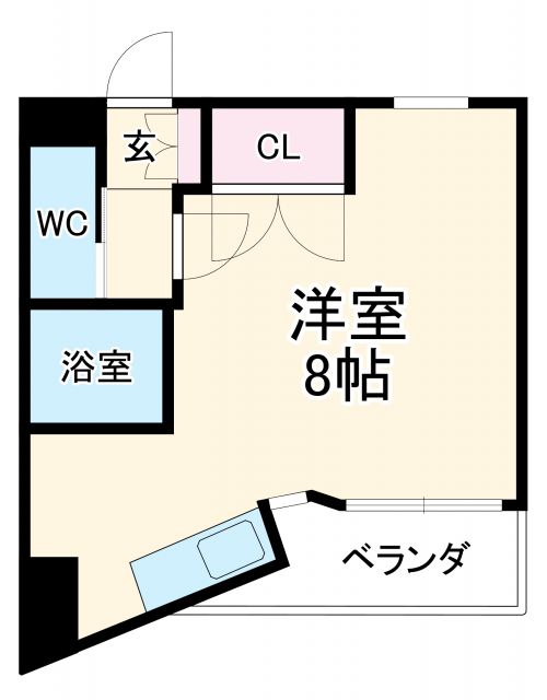 カーサ藤が丘の間取り