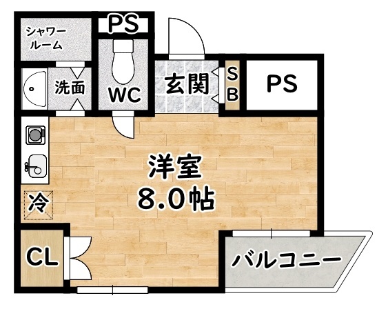 ウイングハイツの間取り