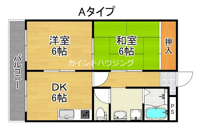 レナジア住之江公園前の間取り