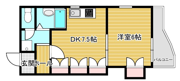 ピオーネ本山の間取り