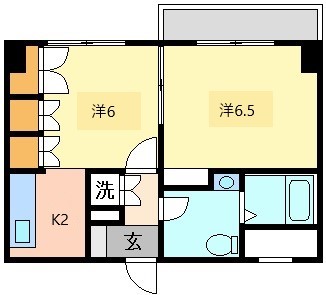 ブリアンローズ上幟の間取り