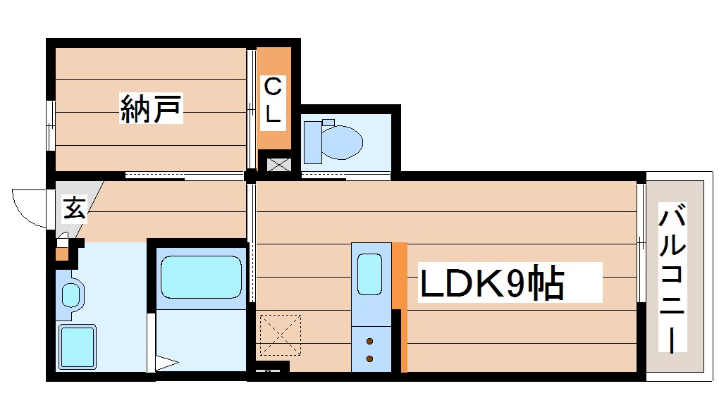 anyre高砂駅東IIの間取り