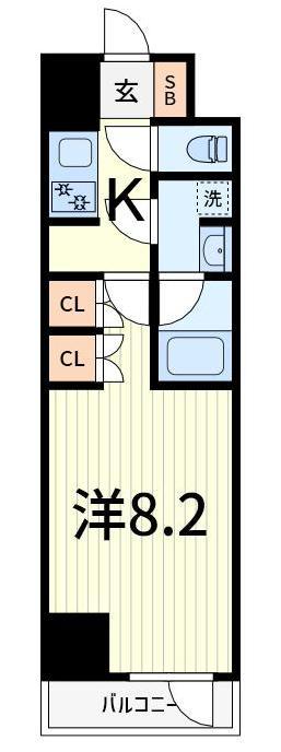 アーバンパーク亀有の間取り