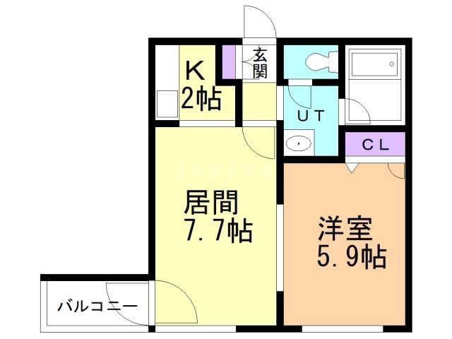 ミュプレ円山公園の間取り